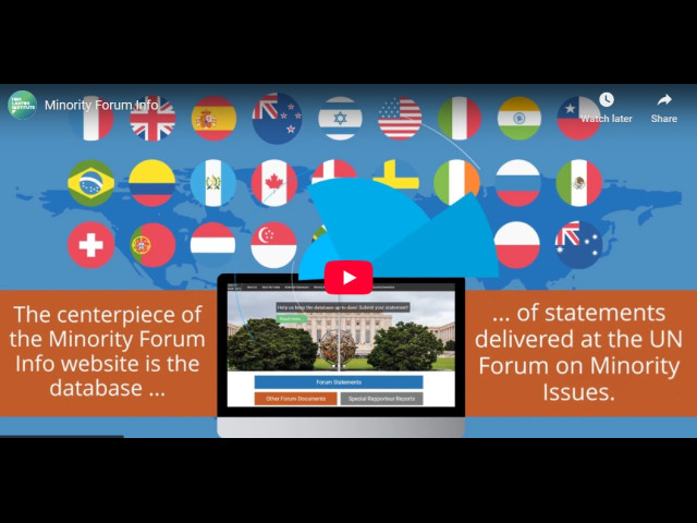پیشنهاد رئیس مجمع مربوط به مسائل اقلیت ها در خصوص  اقلیت‌ها در بستر فرآیند اصلاحات سازمان ملل