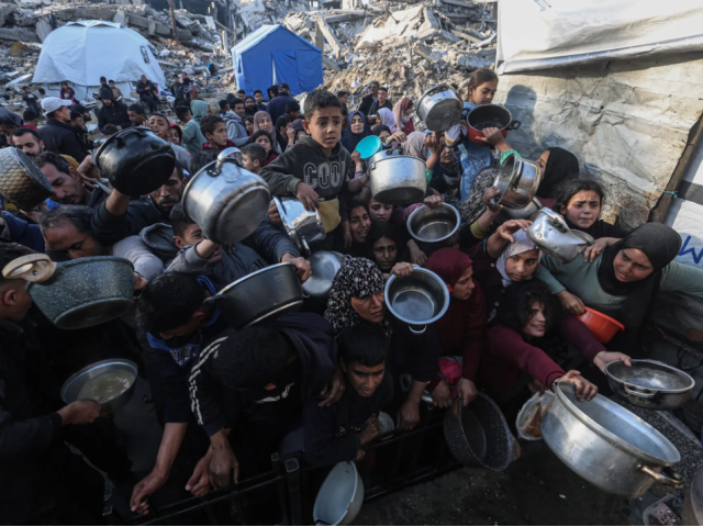 هشدار درباره فاجعه مرگ دسته‌جمعی فلسطینیان بر اثر قحطی اجباری 